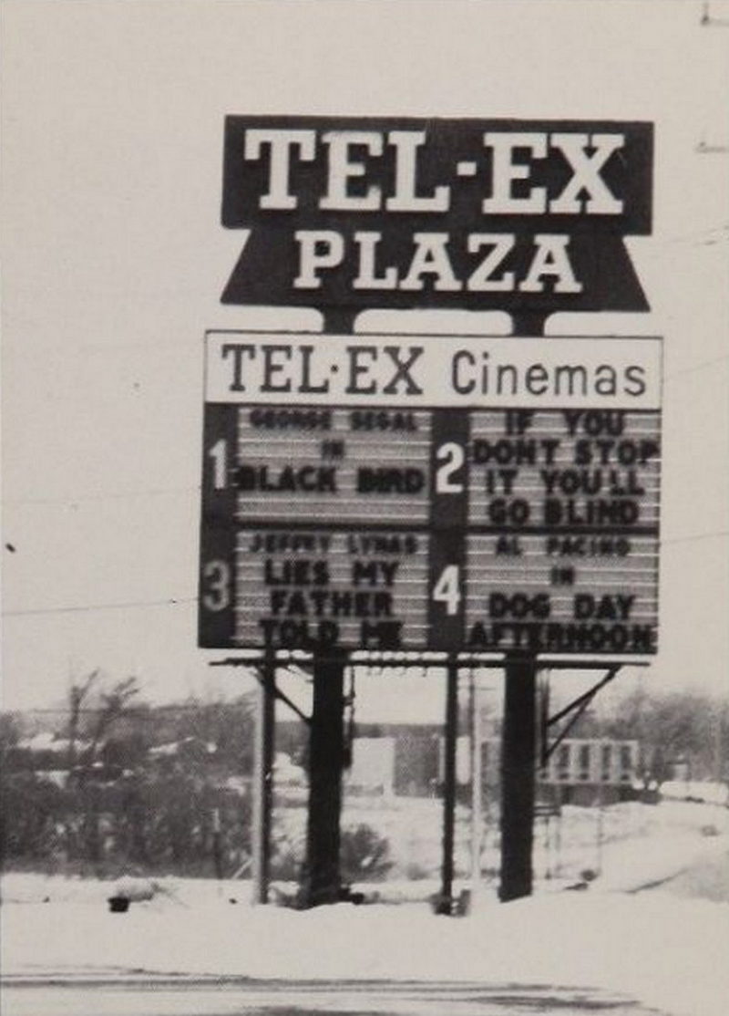 Tel-Ex Plaza - From 1976 Southfield High Yearbook (newer photo)